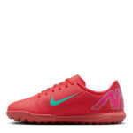 Nike Mercurial Vapor 16 Junior Turf Football Boots – Red/Green – view 2
