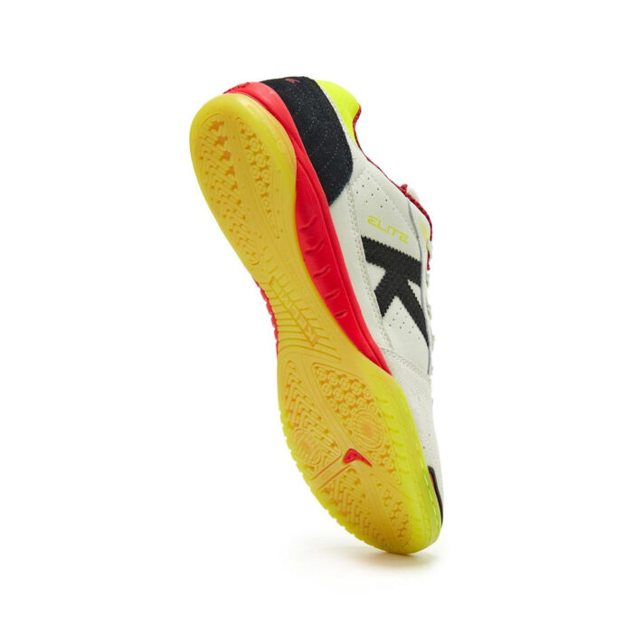 Kelme Indoor Football Boots – White/Black – view 4