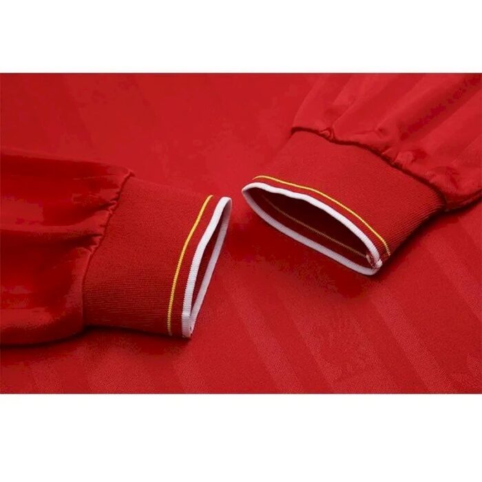 Retro Liverpool 1985/86 Home FA Cup Long Sleeve Jersey - Image 4