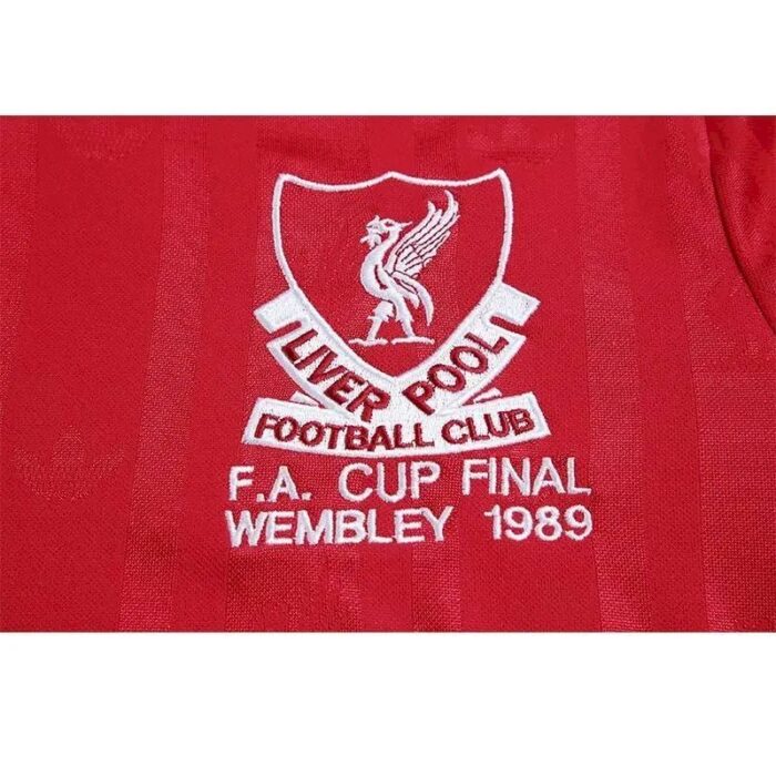 Retro Liverpool 1988/89 Home FA Cup Final Jersey - Image 5