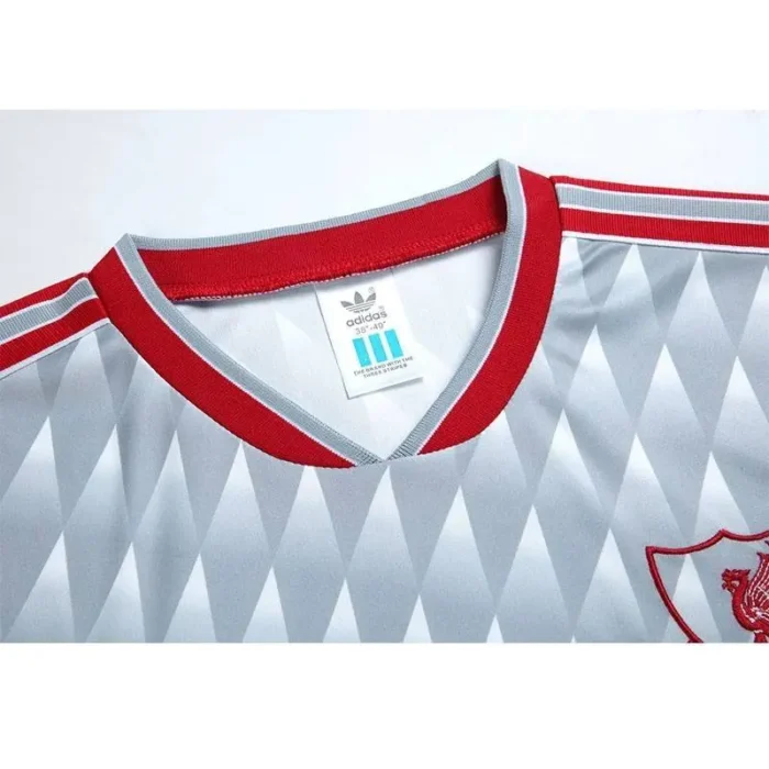 Retro Liverpool 1989/91 Away Long Sleeve Jersey - Image 2