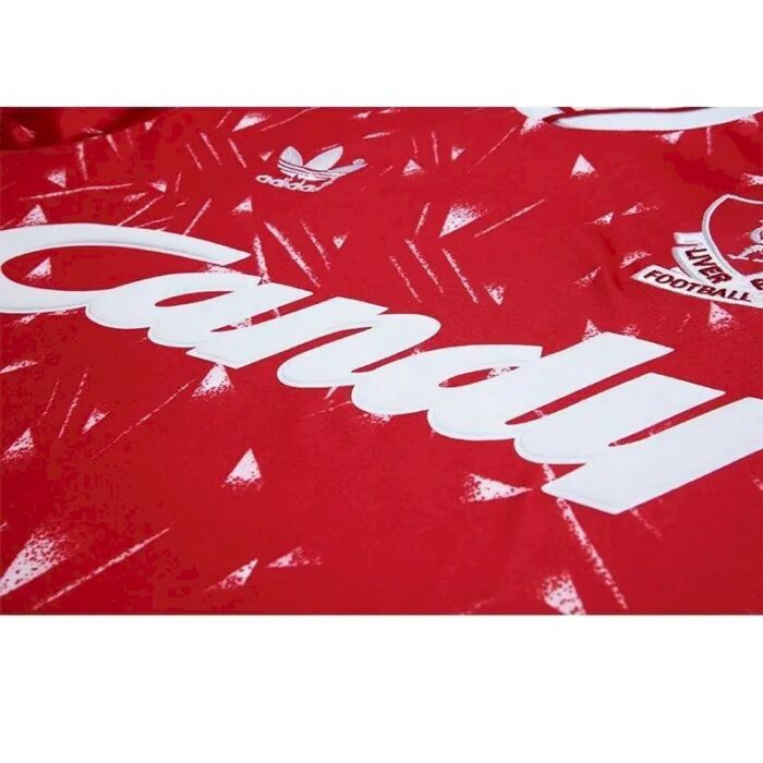 Retro Liverpool 1989/91 Home Long Sleeve Jersey - Image 4
