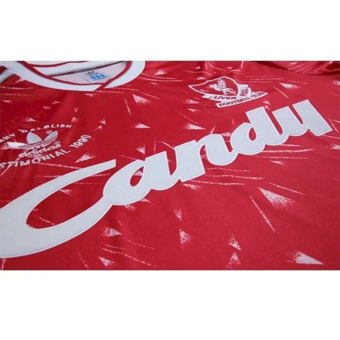 Retro Liverpool 1990 Dalglish Testimonial Jersey - Image 4