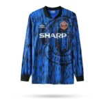 Retro Manchester United 1992/93 Away Long Sleeve Jersey