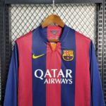 Retro Barcelona 2014/15 Home Long Sleeve Jersey - Image 2