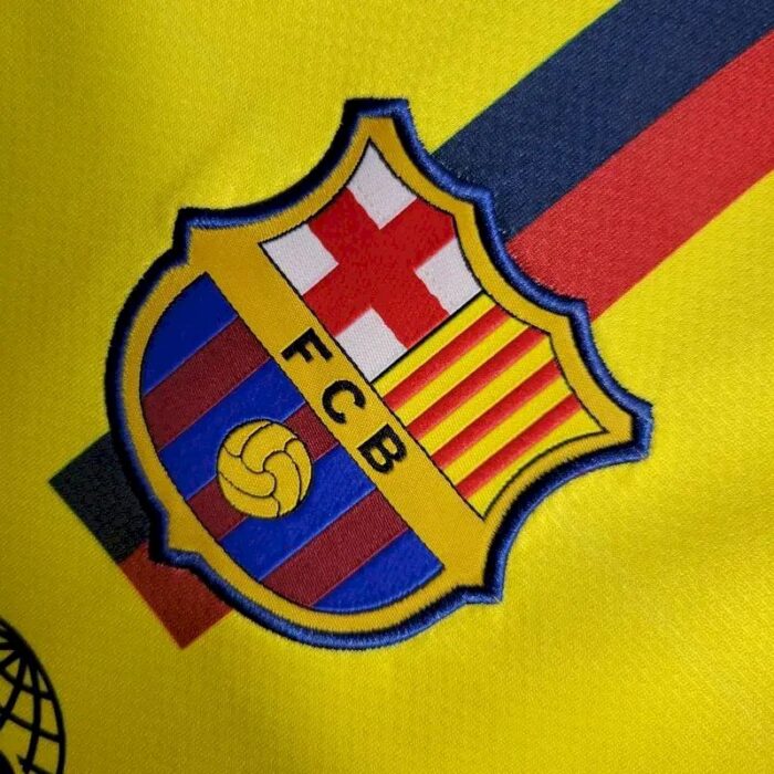 Retro Barcelona 2008/09 Away Long Sleeve Jersey - Image 4