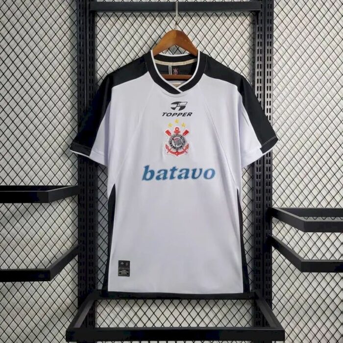 Retro Corinthians 2000 Home Jersey - Image 2