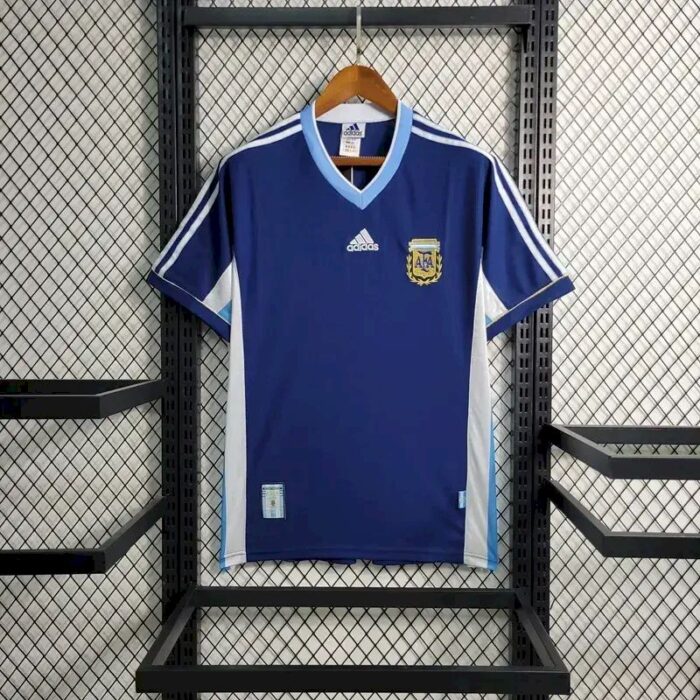 Retro Argentina 1998 Away Jersey - Image 2