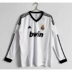 Retro Real Madrid 2012/13 Home Long Sleeve Jersey - Image 3