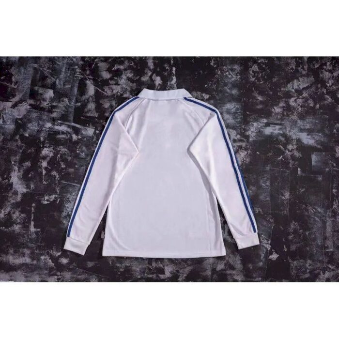 Retro Real Madrid 2001/02 Home Long Sleeve Jersey - Image 3