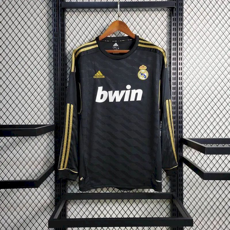 Retro Real Madrid 2011/12 Away Long Sleeve Jersey - Image 1
