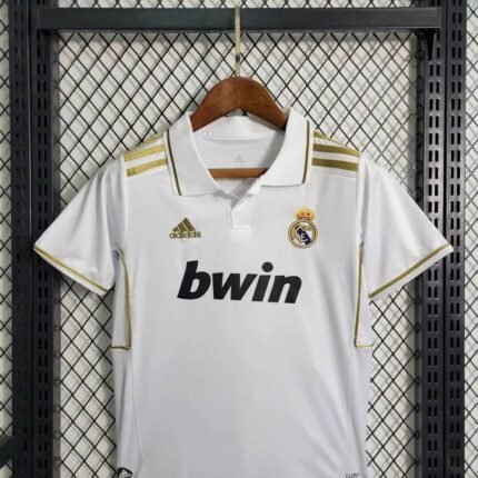 Retro Real Madrid 2011/12 Home Kids Kit – view 2