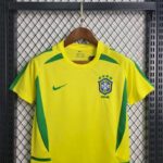 Retro Retro Brazil 2002 Home Kids Kit - Image 2