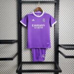 Retro Real Madrid 2016/17 Away Kids Kit
