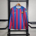Retro Barcelona 2005/06 Home UCL Edition Long Sleeve Jersey