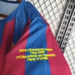 Retro Barcelona 2005/06 Home UCL Edition Long Sleeve Jersey - Image 5
