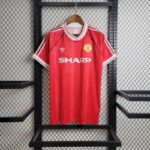 Retro Manchester United 1990/92 Home Jersey - Image 3