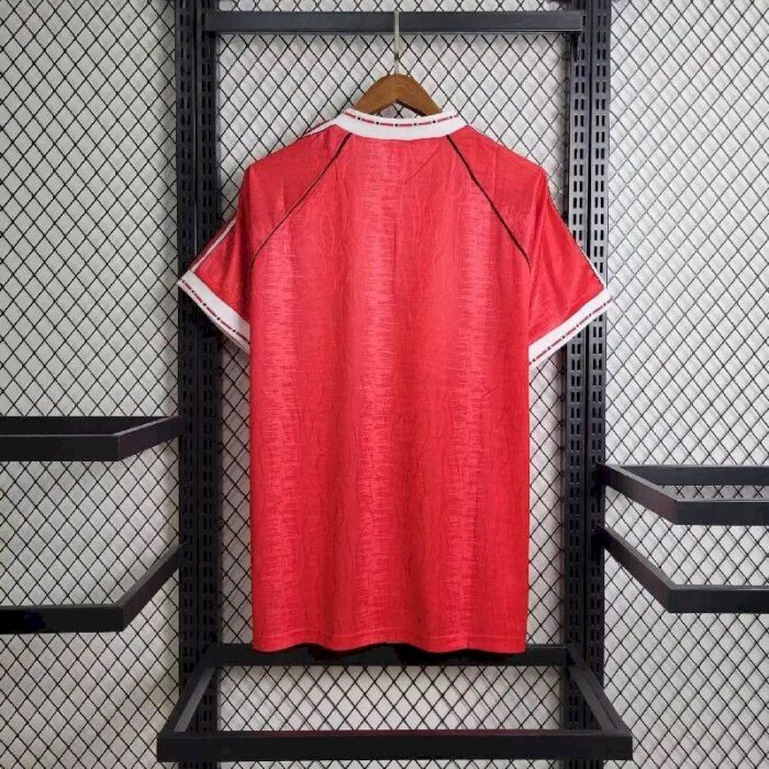 Retro Manchester United 1990/92 Home Jersey - Image 5