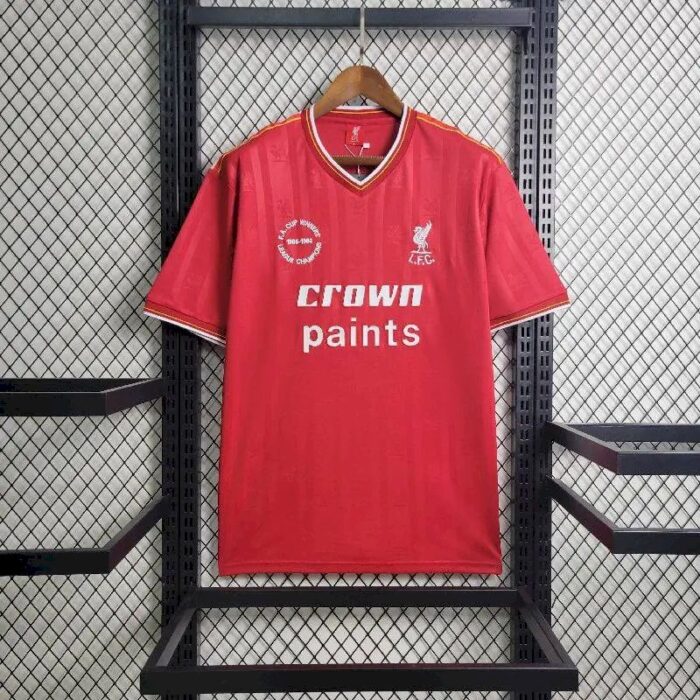 Retro Liverpool 1985/86 Home Jersey - Image 2