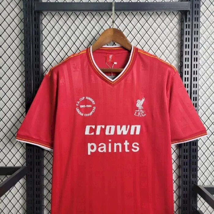 Retro Liverpool 1985/86 Home Jersey - Image 3