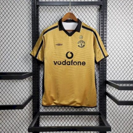 Retro Manchester United 2001/02 Centenary Reversible Away And Third Jersey – view 2