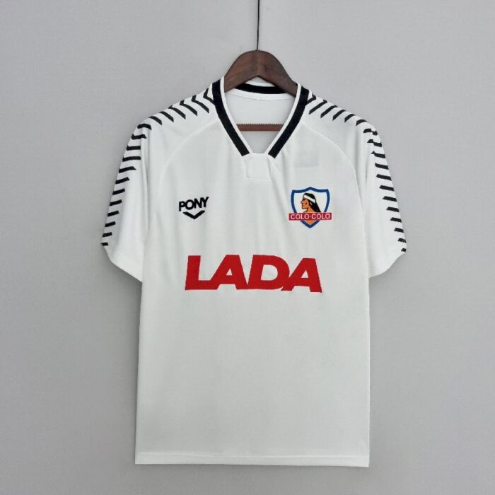 Retro Colo Colo 1992 Home Jersey - Image 3