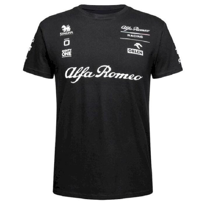 Alfa 2021 Black F1 Shirt - Image 5
