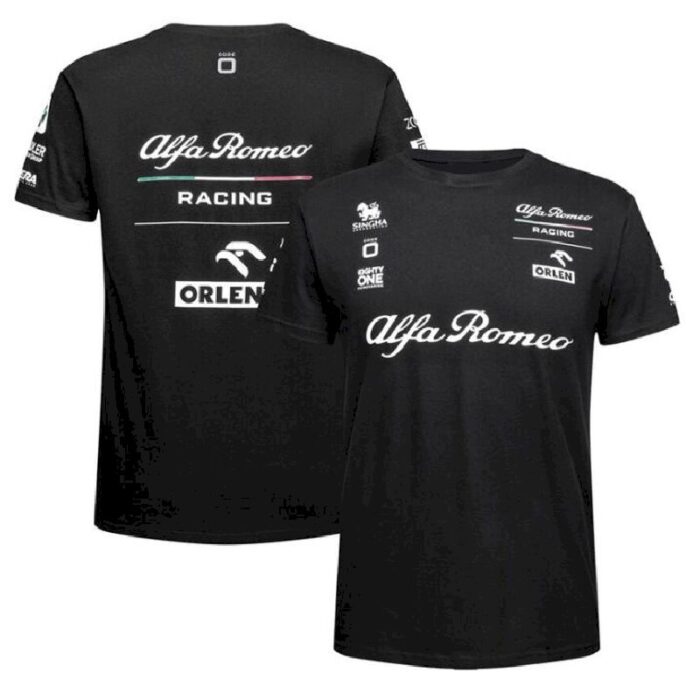 Alfa 2021 Black F1 Shirt - Image 3