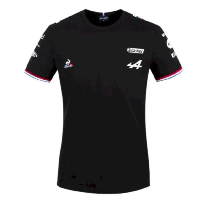 Alpine 2021 F1 black Shirt - Image 4