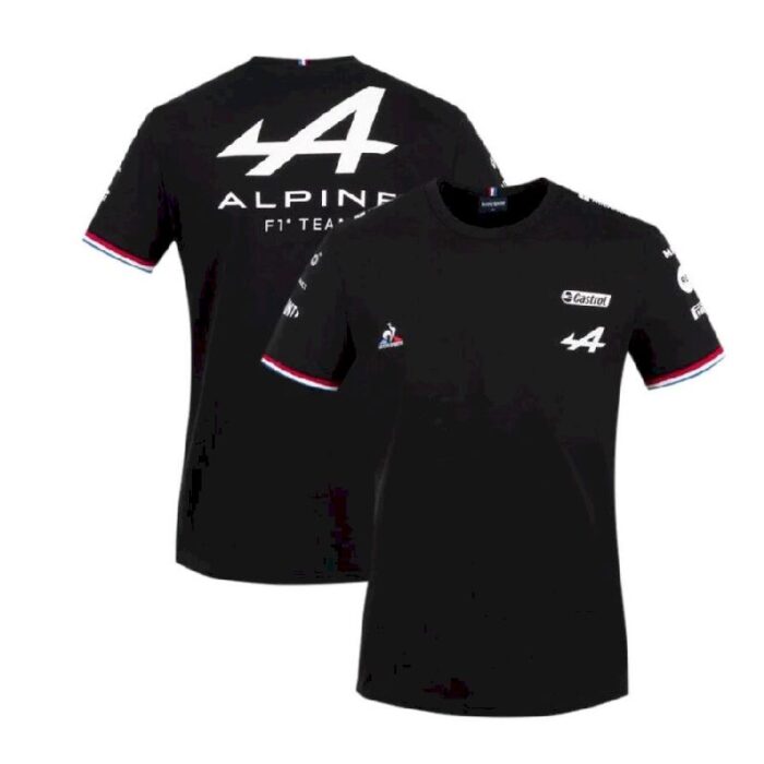 Alpine 2021 F1 black Shirt - Image 3