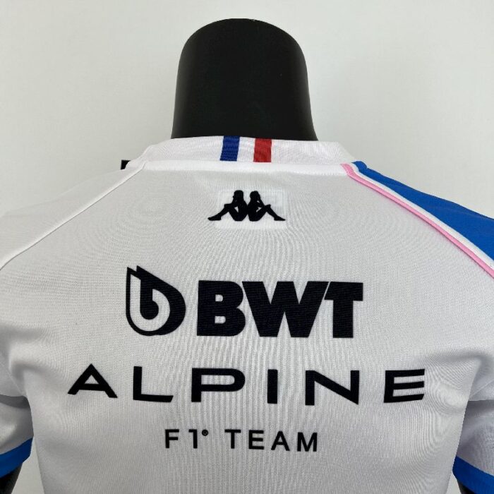 Alpine 2023 F1 white Shirt - Image 3