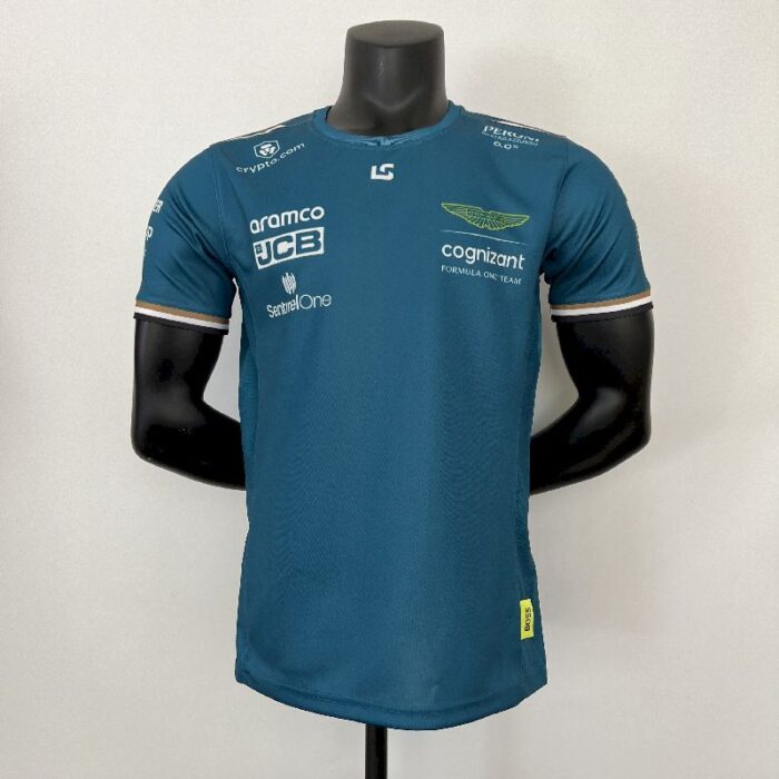 Aston Martin 2023 F1 green 18#stroll Shirt - Image 4