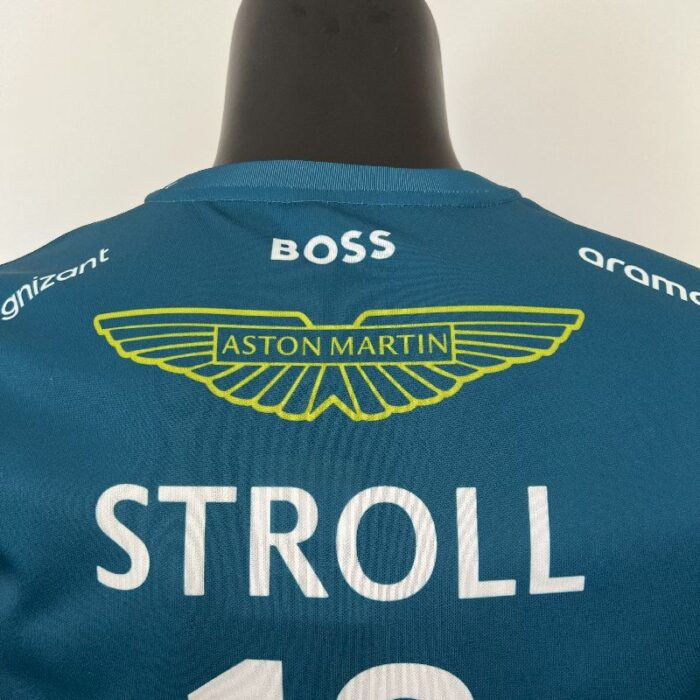 Aston Martin 2023 F1 green 18#stroll Shirt - Image 3