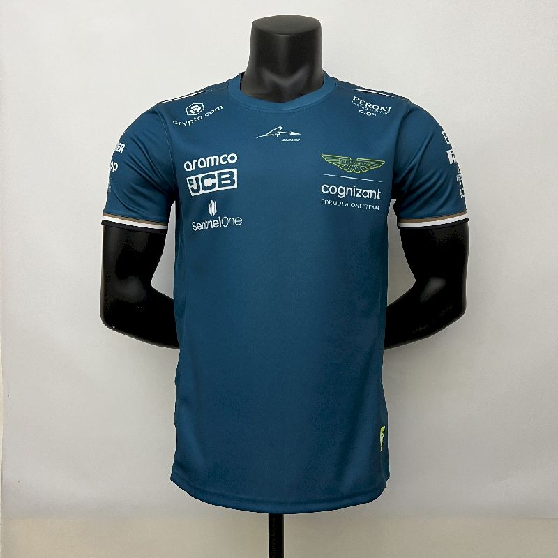 Aston Martin 2023 F1 green alonso Shirt - Image 1
