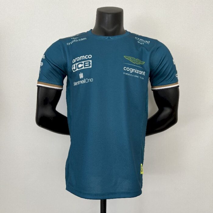 Aston Martin 2023 F1 green Shirt - Image 4