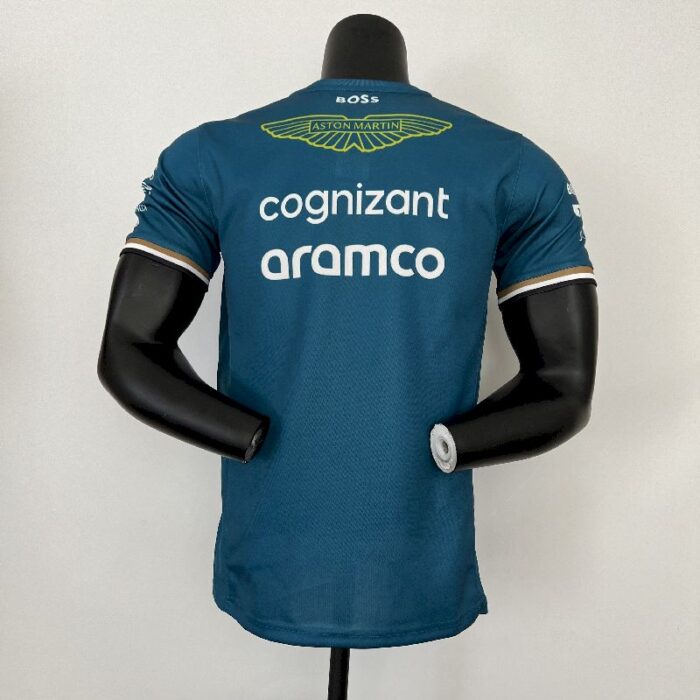 Aston Martin 2023 F1 green Shirt - Image 2