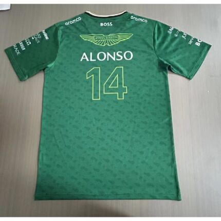 Aston Martin 2024 alonso green Shirt – view 2