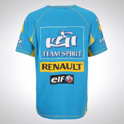 Aston Martin retro F1 blue jersey – view 2