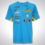 Aston Martin retro F1 blue jersey