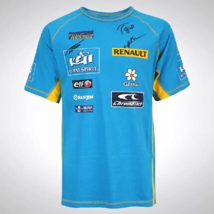 Aston Martin retro F1 blue jersey