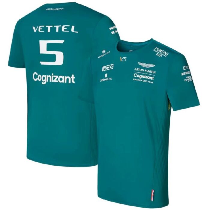 F1 Aston Martin 2022 green jersey 5# - Image 3