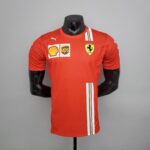 F1 Ferrari racing suit red