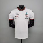 F1 racing suit Mercedes White