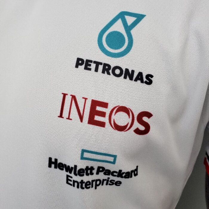 F1 racing suit Mercedes White - Image 5