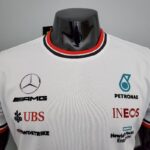 F1 racing suit Mercedes White - Image 4