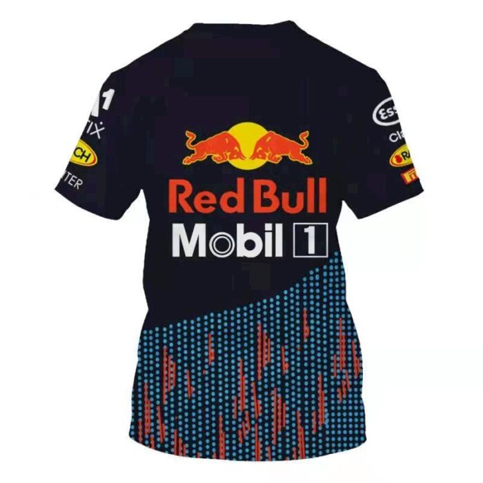 F1 Red B-ull racing Royal Blue shirt – view 2