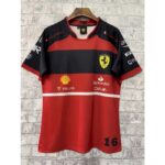 Ferrari 2022 F1 16# red black Shirt – view 4