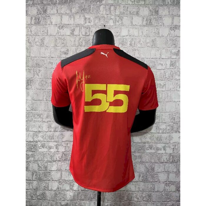 Ferrari 2023 red Shirt 55# - Image 2