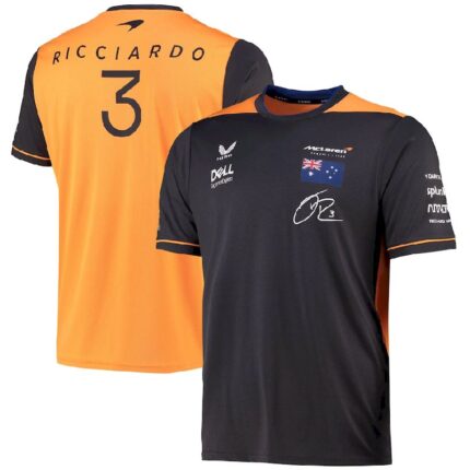 McLaren 2022 F1 orange racing Shirt