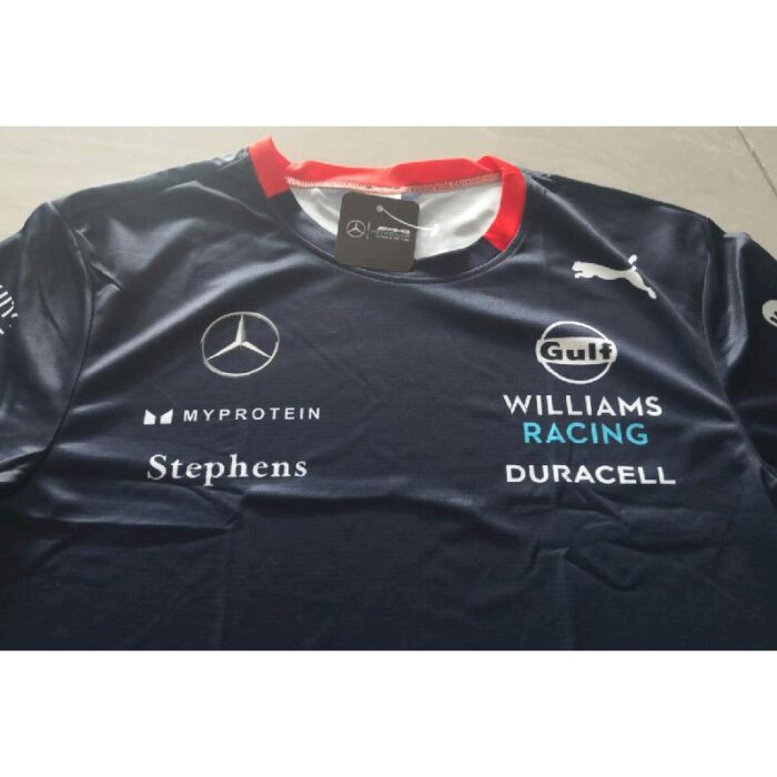 Mercedes 2024 new blue Williams F1 Shirt - Image 4